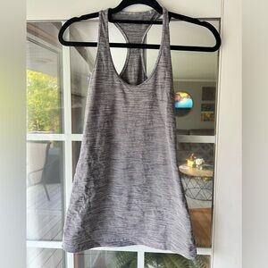Lululemon Athletica Gray Sleeveless Tank Top